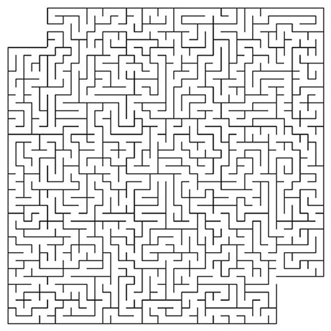 Unsolvable Maze Printable